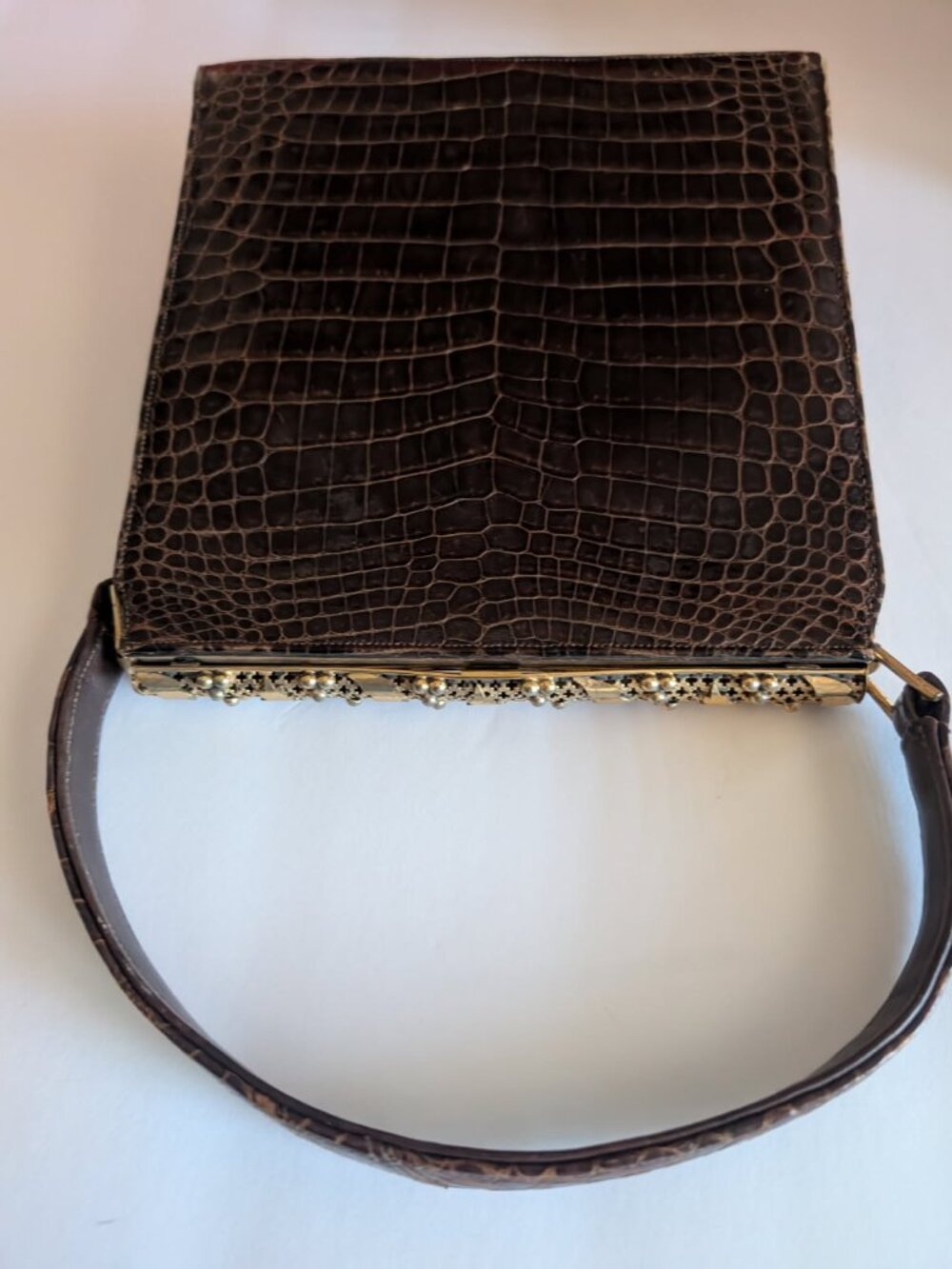 RENDL VINTAGE ALLIGATOR PURSE